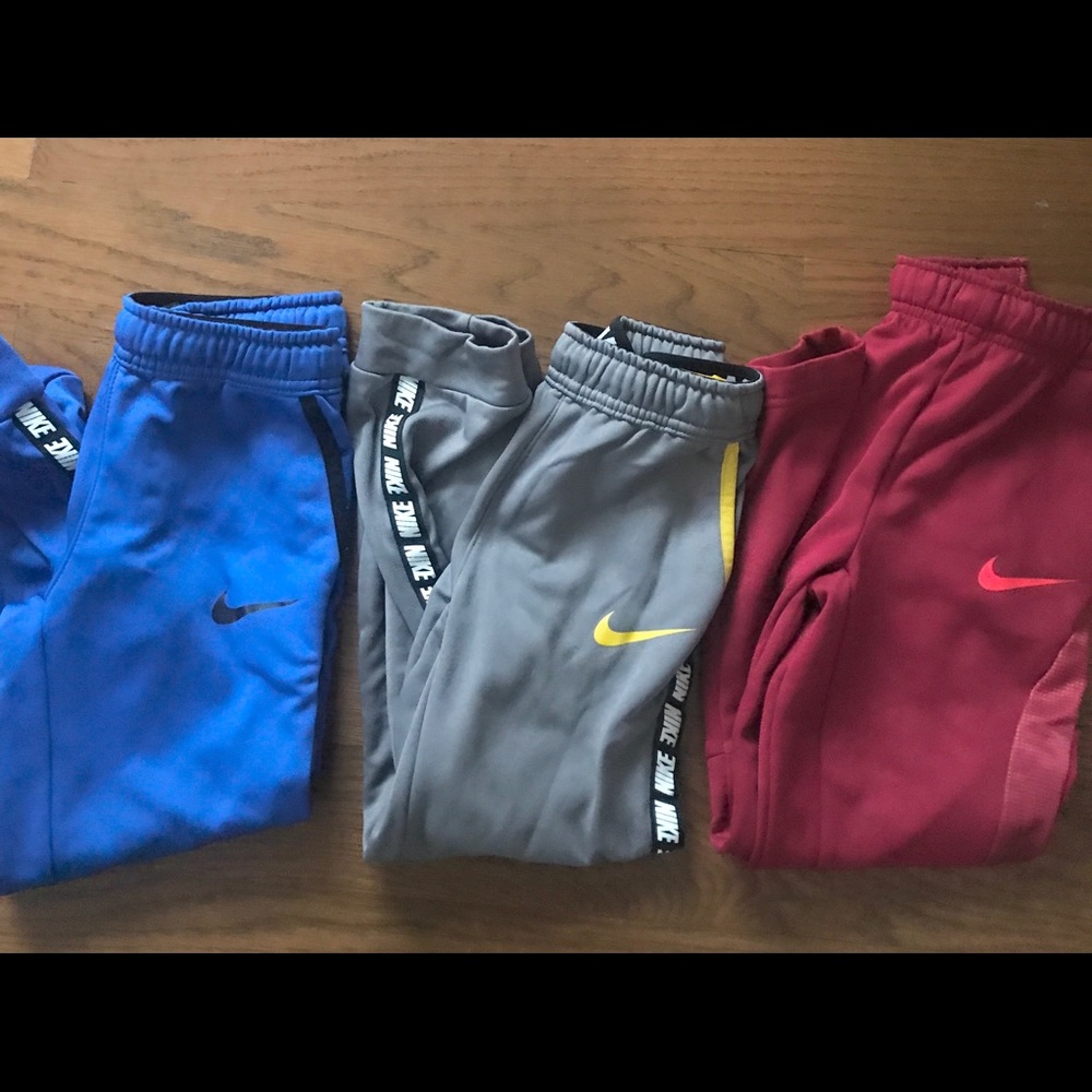 Nike boys pants lot of 3 size 7